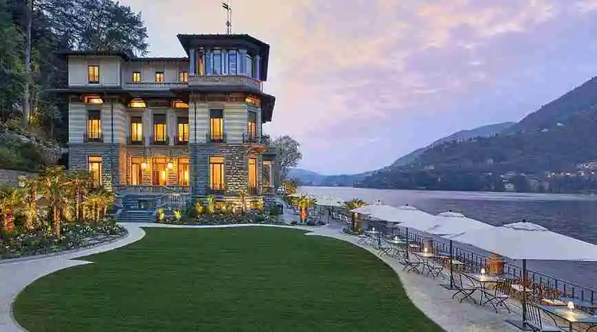 Mandarin Oriental Lago di Como luxury hotel overlooking the lake