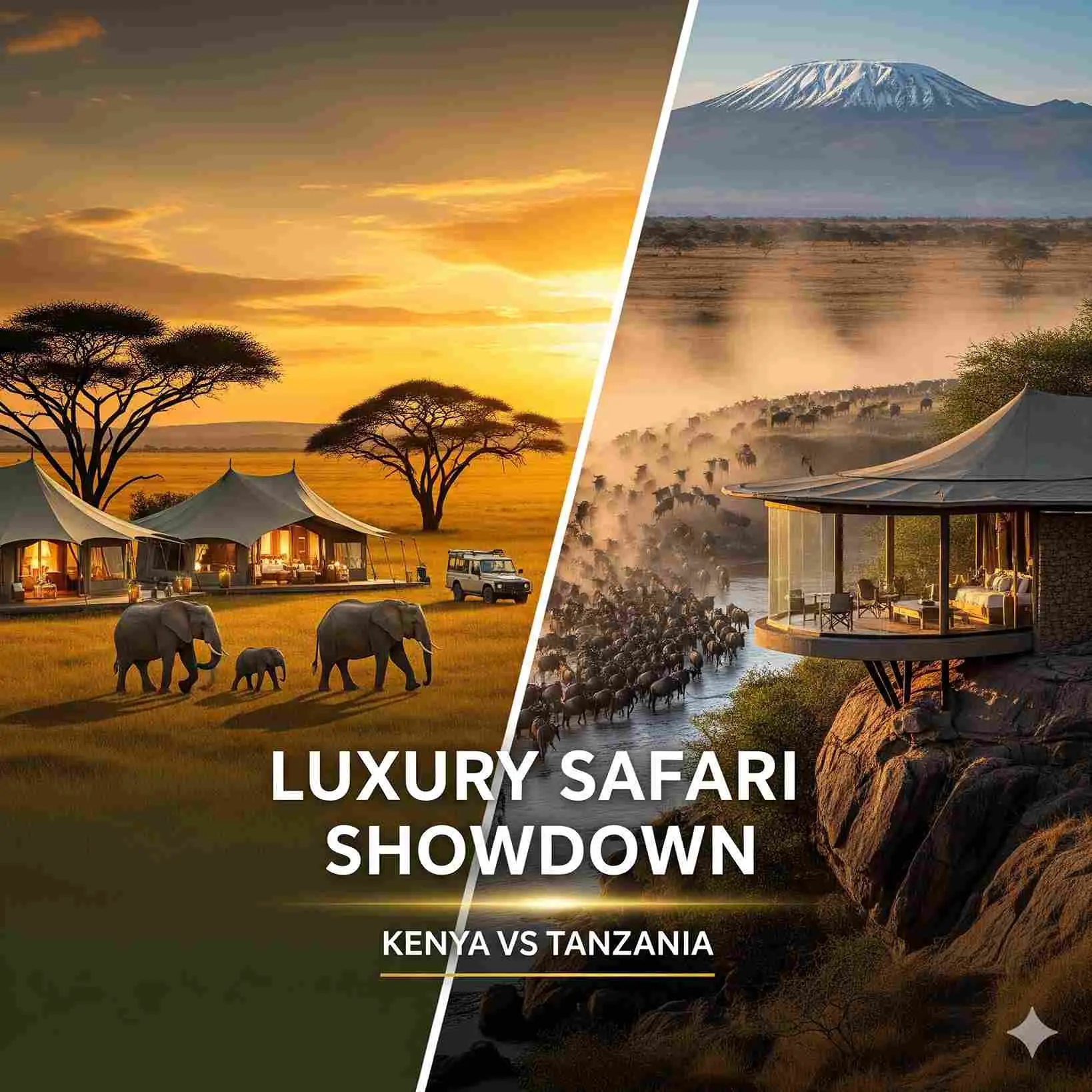 Luxury Safari Showdown: Kenya vs Tanzania in 2025
