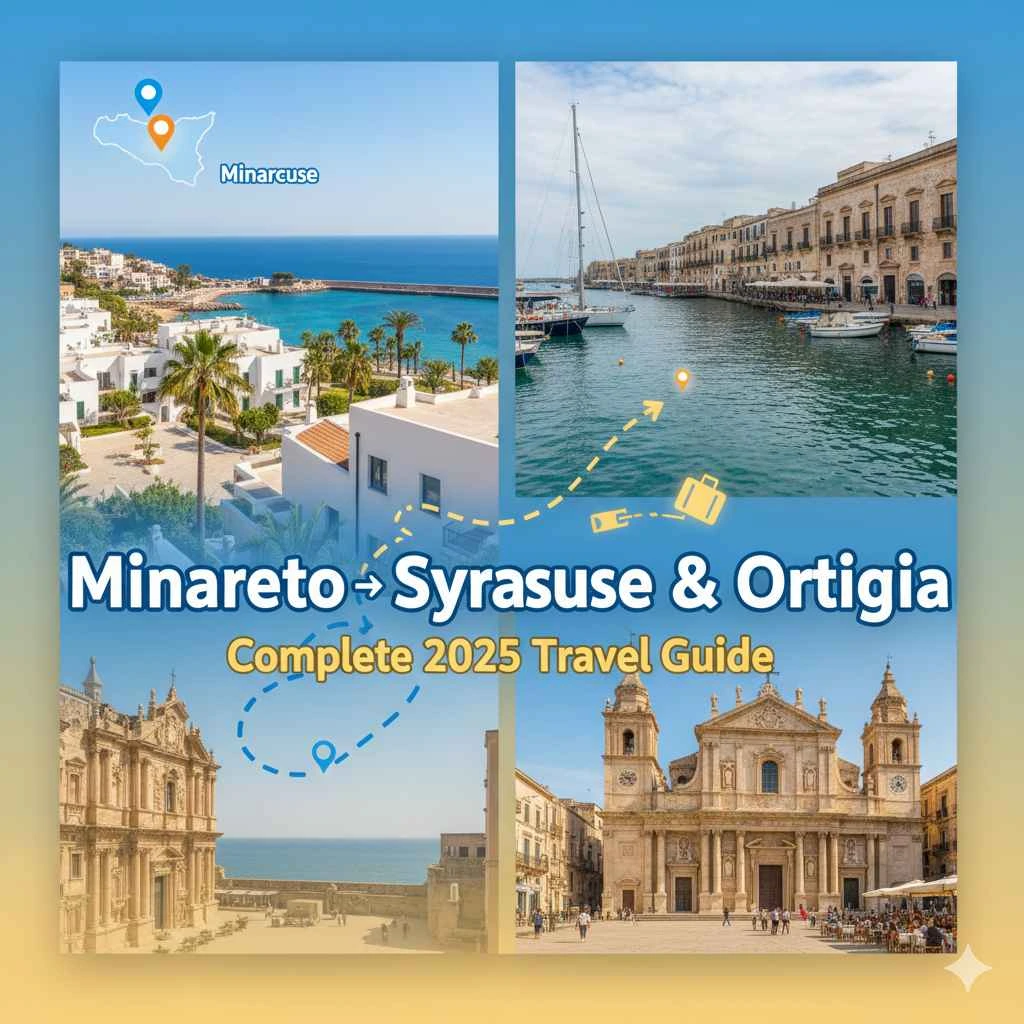 Minareto Resort to Syracuse & Ortigia